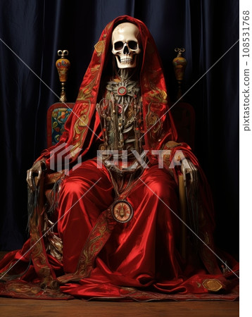 Santa Muerte is the deity of death. The day of the Dead AI Santa Muerte is the deity of death. The day of the Dead AI 108531768