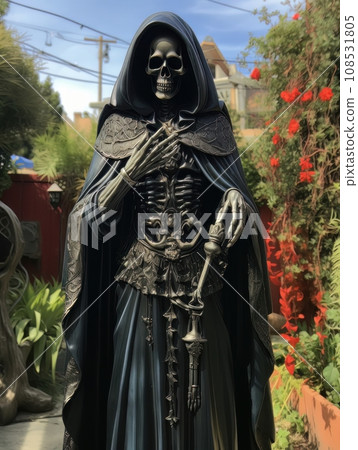 Santa Muerte is the deity of death. The day of the Dead AI Santa Muerte is the deity of death. The day of the Dead AI 108531805