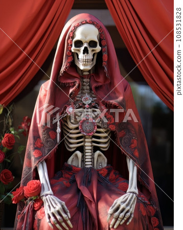 Santa Muerte is the deity of death. The day of the Dead AI Santa Muerte is the deity of death. The day of the Dead AI 108531828