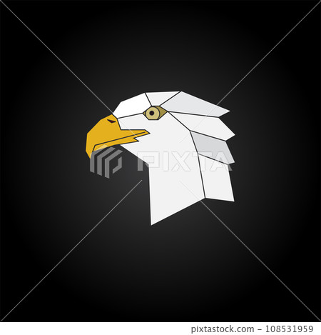 Eagle head illustration Eagle head illustration 108531959