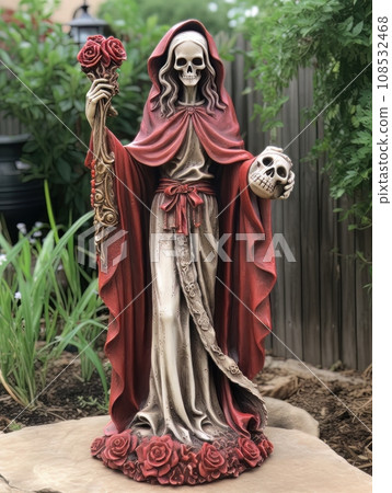 Santa Muerte is the deity of death. The day of the Dead AI Santa Muerte is the deity of death. The day of the Dead AI 108532468