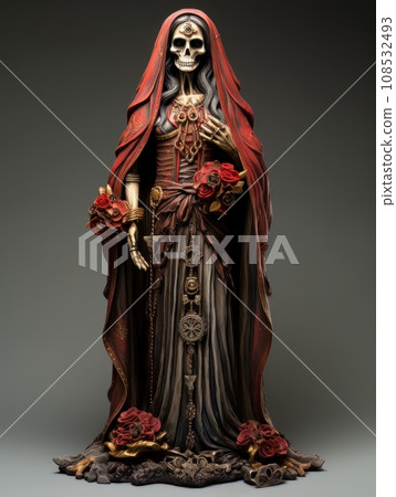 Santa Muerte is the deity of death. The day of the Dead AI Santa Muerte is the deity of death. The day of the Dead AI 108532493