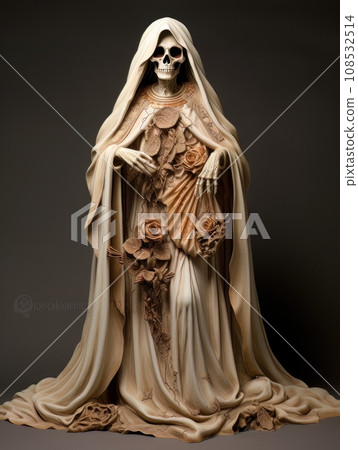 Santa Muerte is the deity of death. The day of the Dead AI Santa Muerte is the deity of death. The day of the Dead AI 108532514