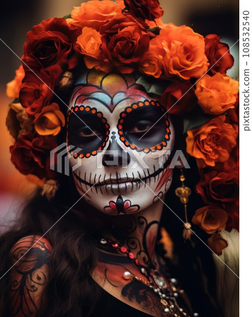 Santa Muerte is the deity of death. The day of the Dead AI Santa Muerte is the deity of death. The day of the Dead AI 108532540