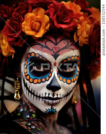 Santa Muerte is the deity of death. The day of the Dead AI Santa Muerte is the deity of death. The day of the Dead AI 108532544