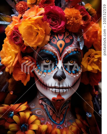 Santa Muerte is the deity of death. The day of the Dead AI Santa Muerte is the deity of death. The day of the Dead AI 108532559