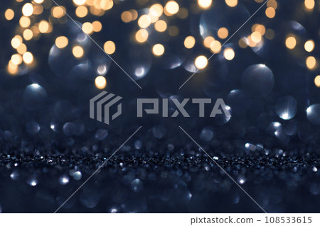 Glitter vintage lights background, light silver and black Glitter vintage lights background, light silver and black 108533615