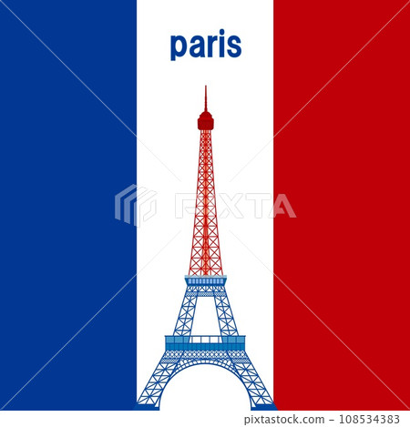 艾菲爾鐵塔 遊覽艾菲爾鐵塔 巴黎 巴黎三色旗 艾菲爾鐵塔 遊覽艾菲爾鐵塔 巴黎 巴黎三色旗 108534383