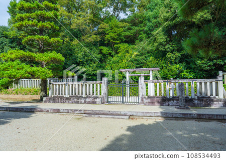 Kashihara City, Nara Prefecture, Second Emperor Suiyasu, Peach Blossom Torita Hill Mausoleum Kashihara City, Nara Prefecture, Second Emperor Suiyasu, Peach Blossom Torita Hill Mausoleum 108534493