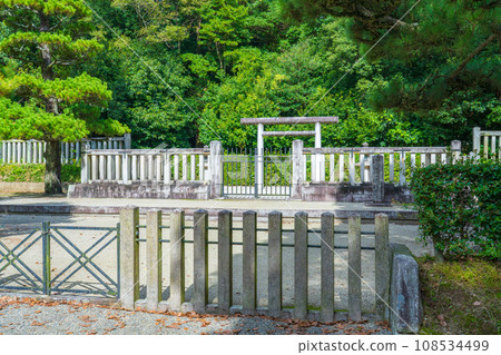 Kashihara City, Nara Prefecture, Second Emperor Suiyasu, Peach Blossom Torita Hill Mausoleum Kashihara City, Nara Prefecture, Second Emperor Suiyasu, Peach Blossom Torita Hill Mausoleum 108534499