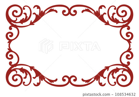 經典裝飾框 108534632