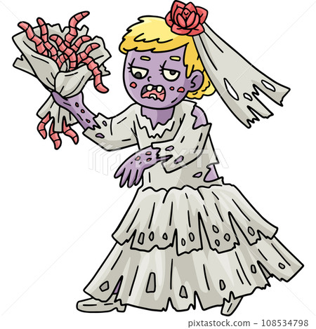 zombie bride and groom clipart pics