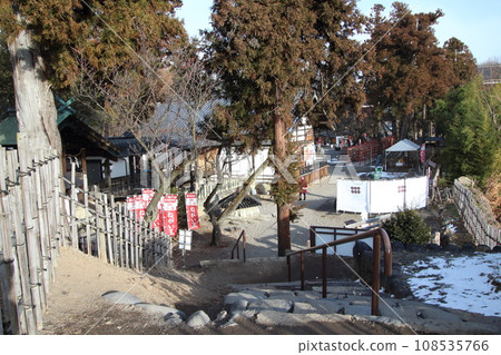 冬季的上田城址公園：真田神社（長野縣上田市） 108535766