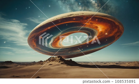 Whirlpool in deep space 108535891