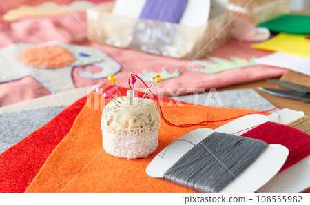 Handmade handbag, school goods, preparation for kindergarten 108535982