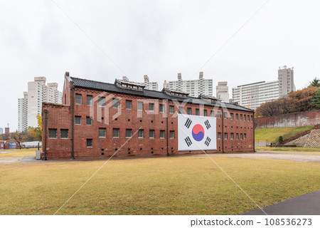 Seodaemun prison history hall museum exhibition in Seoul, South Korea on 5 November 2023 108536273