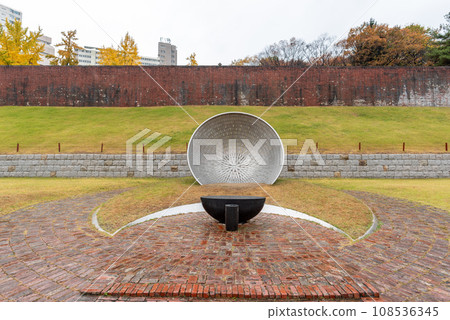 Seodaemun prison history hall museum exhibition in Seoul, South Korea on 5 November 2023 Seodaemun prison history hall museum exhibition in Seoul, South Korea on 5 November 2023 108536345