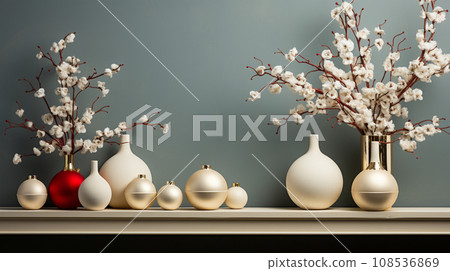 Merry Christmas: background image of minimalism expression 108536869