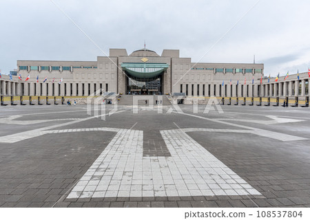 The War Memorial of Korea, history military museum exhibition in Seoul, South Korea on November 5, 2023 The War Memorial of Korea, history military museum exhibition in Seoul, South Korea on November 5, 2023 108537804