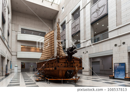 The War Memorial of Korea, history military museum exhibition in Seoul, South Korea on November 5, 2023 The War Memorial of Korea, history military museum exhibition in Seoul, South Korea on November 5, 2023 108537813