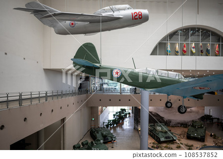 The War Memorial of Korea, history military museum exhibition in Seoul, South Korea on November 5, 2023 108537852