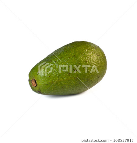 Avocado isolated on white background. 108537915