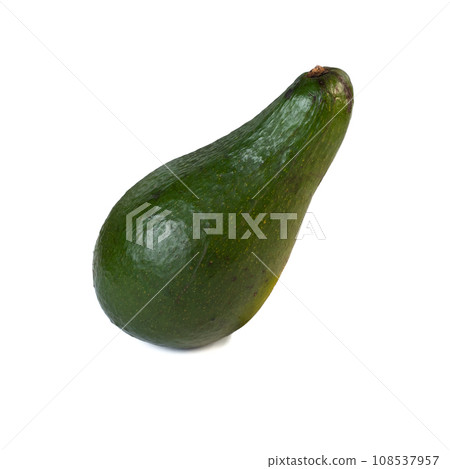 Avocado isolated on white background. 108537957