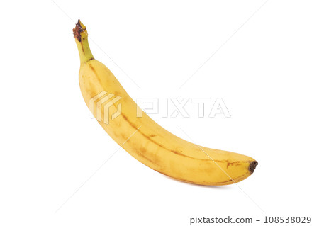 Banana. Ripe banana isolated on white background. Banana. Ripe banana isolated on white background. 108538029