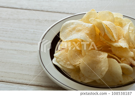 薯片休閒食品照片素材 薯片休閒食品照片素材 108538187