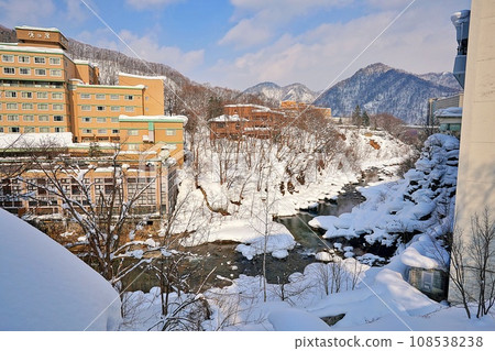 Winter scenery of Jozankei Onsen (Minami-ku, Sapporo, Hokkaido) 108538238