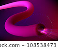 Christmas season laser telecoms fiber internet online electricity technology science abstract background vector illustration 108538473