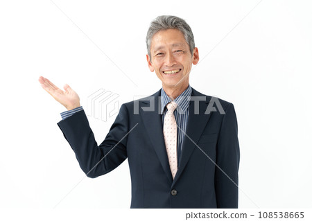 商人揮舞著他的手 商人揮舞著他的手 108538665