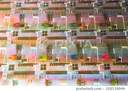 Silicon wafer for manufacturing semiconductor of integrated circuit. 108539044