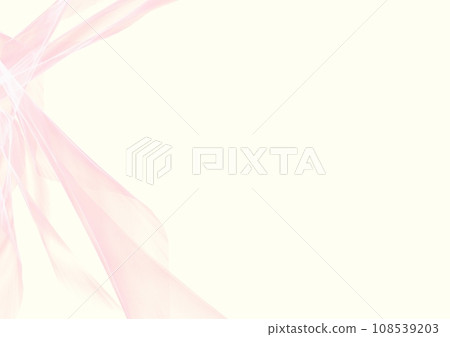 Pink drape ribbon - spring image abstract background line 108539203