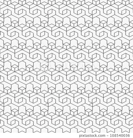 Seamless pattern with geometric shapes. Seamless pattern with geometric shapes. 108540036