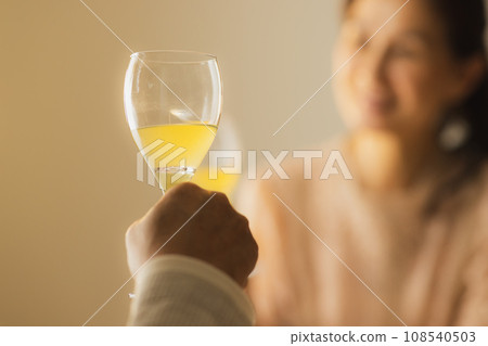 年長夫婦喝酒 年長夫婦喝酒 108540503