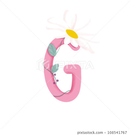 Alphabet letter G 108541767