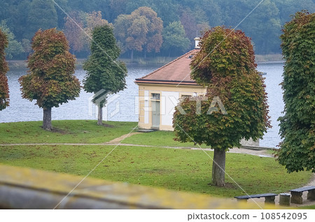 Moritzburg, Germany - park of local castle on an autumn day Moritzburg, Germany - park of local castle on an autumn day 108542095