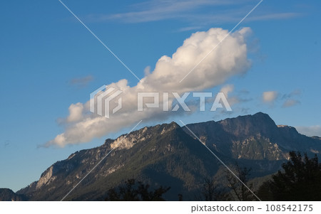 View of Berchtesgaden National Park, Berchtesgaden Alps, Berchtesgadener Land, Bavaria, Germany, Europe 108542175