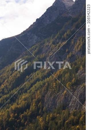 View of Berchtesgaden National Park, Berchtesgaden Alps, Berchtesgadener Land, Bavaria, Germany, Europe 108542223