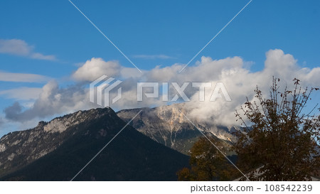 View of Berchtesgaden National Park, Berchtesgaden Alps, Berchtesgadener Land, Bavaria, Germany, Europe 108542239