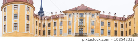 Moritzburg Castle is located near Dresden in the Saxon village of Moritzburg. The popular fairy tale Three Nuts for Cinderella Moritzburg Castle is located near Dresden in the Saxon village of Moritzburg. The popular fairy tale Three Nuts for Cinderella 108542332