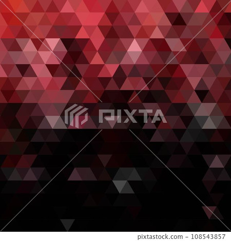 Black and red geometric triangles. Abstract illustration. Design element. eps 10 Black and red geometric triangles. Abstract illustration. Design element. eps 10 108543857