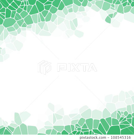 green pebbles. abstract vector pattern. polygonal style eps 10 108545316
