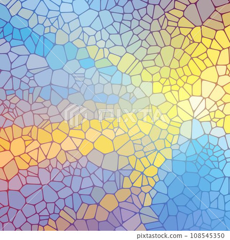 color abstract peebles. vector pattern. geometric design. polygonal style. eps 10 108545350