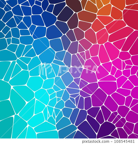 abstract nature marble plastic stony mosaic tiles texture background with white grout - blue, pink, magenta, purple, violet colors. eps 10 abstract nature marble plastic stony mosaic tiles texture background with white grout - blue, pink, magenta, purple, violet colors. eps 10 108545481