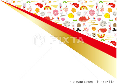 新年圖案框架裝飾 新年圖案框架裝飾 108546118