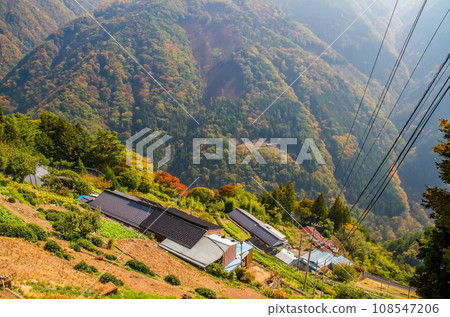 [Iida City, Nagano Prefecture] Japan's Tyrolean "Shimoguri no Sato" rural landscape 108547206