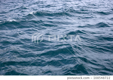 Blue sea water surface texture. Blue ocean summer 108548722