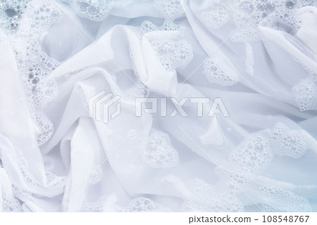 Soak a cloth before washing, white cloth Soak a cloth before washing, white cloth 108548767